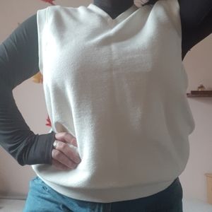 White Sweater Vest
